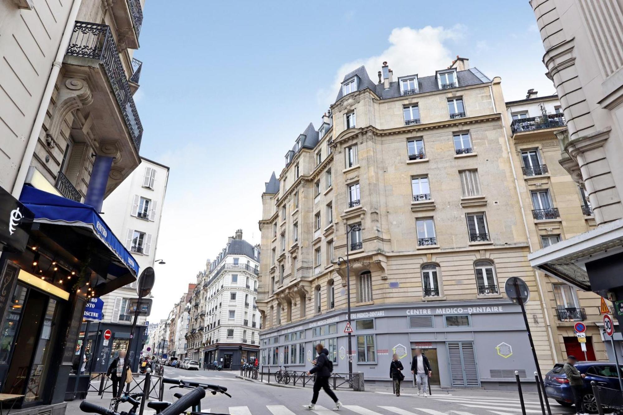 Studio Cosy Jules Joffrin París Exterior foto